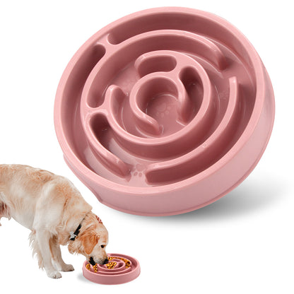Slow Feeder Dog Bowl – Anti-Choking Puzzle Bowl for Dogs & Puppies