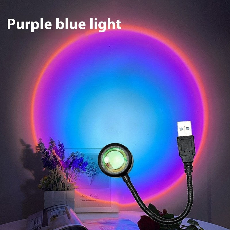 GlowSun™ Aesthetic Sunset Lamp USB
