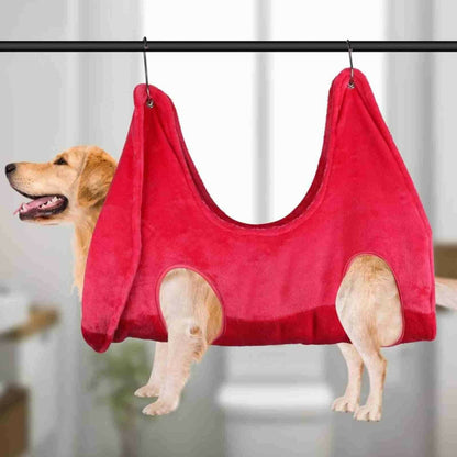 Pet Grooming Hammock Sling – Stress-Free Dog Nail Trimmer