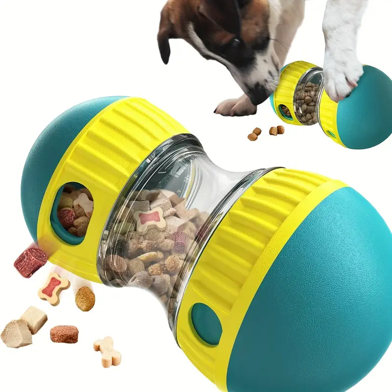 Interactive Dog Treat Dispenser Toy – Adjustable Puzzle Feeder for Smart & Happy Dogs