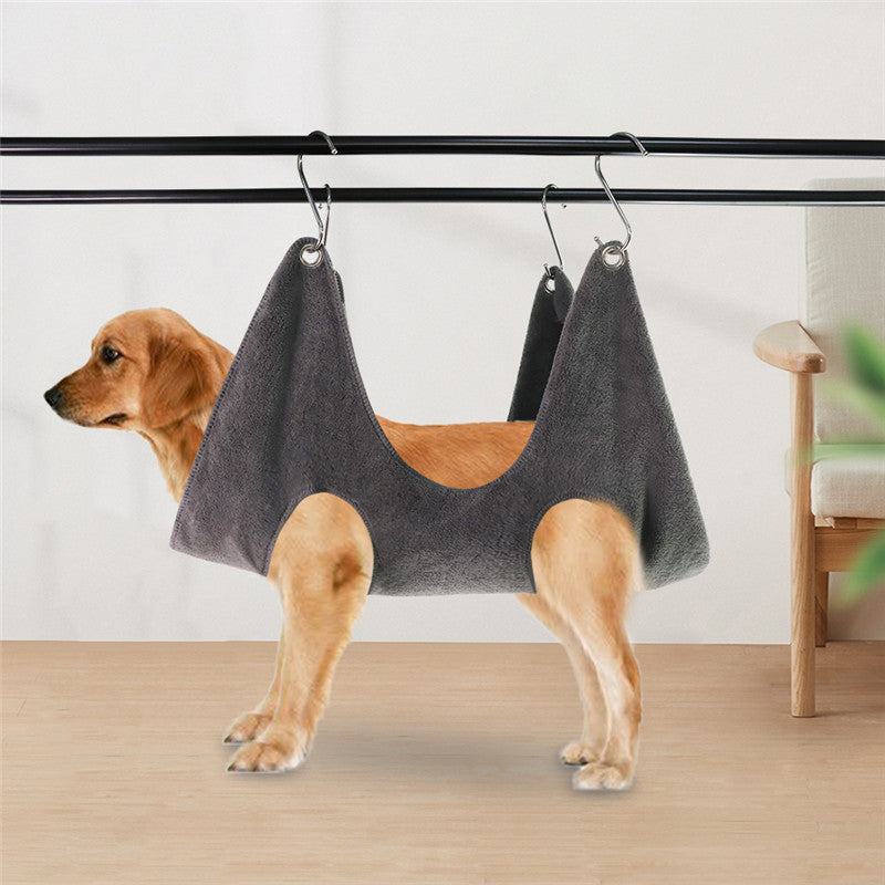 Pet Grooming Hammock Sling – Stress-Free Dog Nail Trimmer