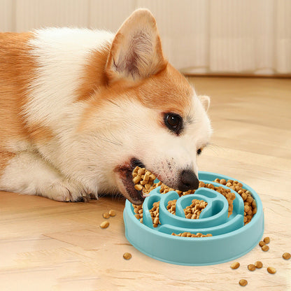 Slow Feeder Dog Bowl – Anti-Choking Puzzle Bowl for Dogs & Puppies