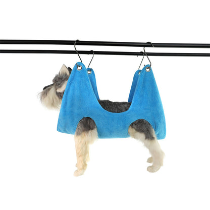 Pet Grooming Hammock Sling – Stress-Free Dog Nail Trimmer