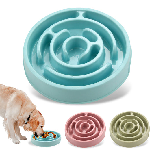 Slow Feeder Dog Bowl – Anti-Choking Puzzle Bowl for Dogs & Puppies